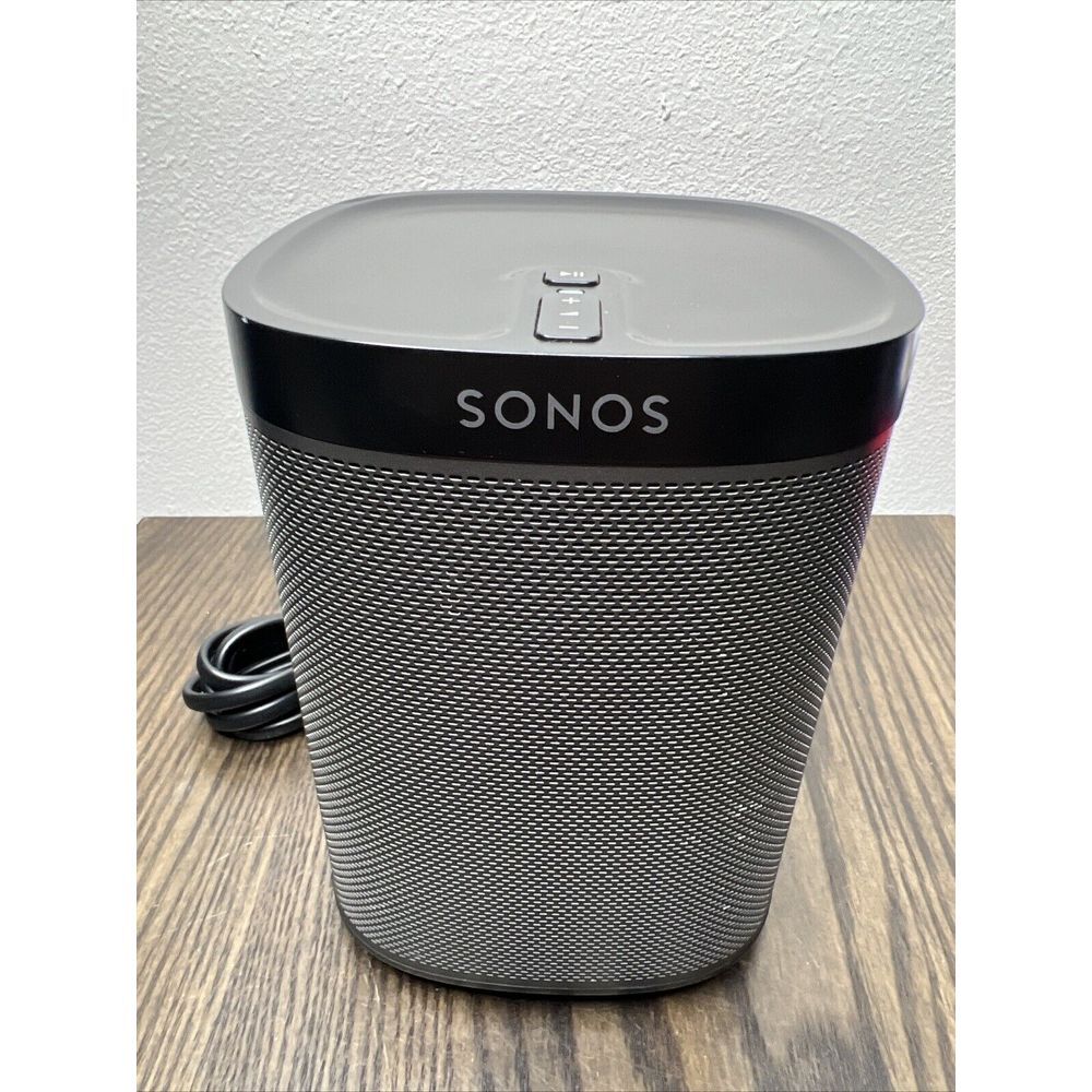 Sonos Model: Play:1 Wireless Speaker with Power Cord- Black - Tested Working!